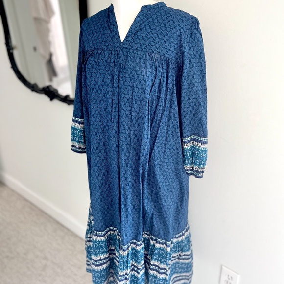 Anna Sui + Uniqlo Boho Shift Dress Size Med - Picture 8 of 10